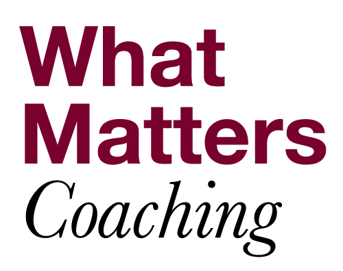What Matters Coaching, Lyn Ciocca, Web Design, Social Set-up Executive Business Coaching one-on-one Services