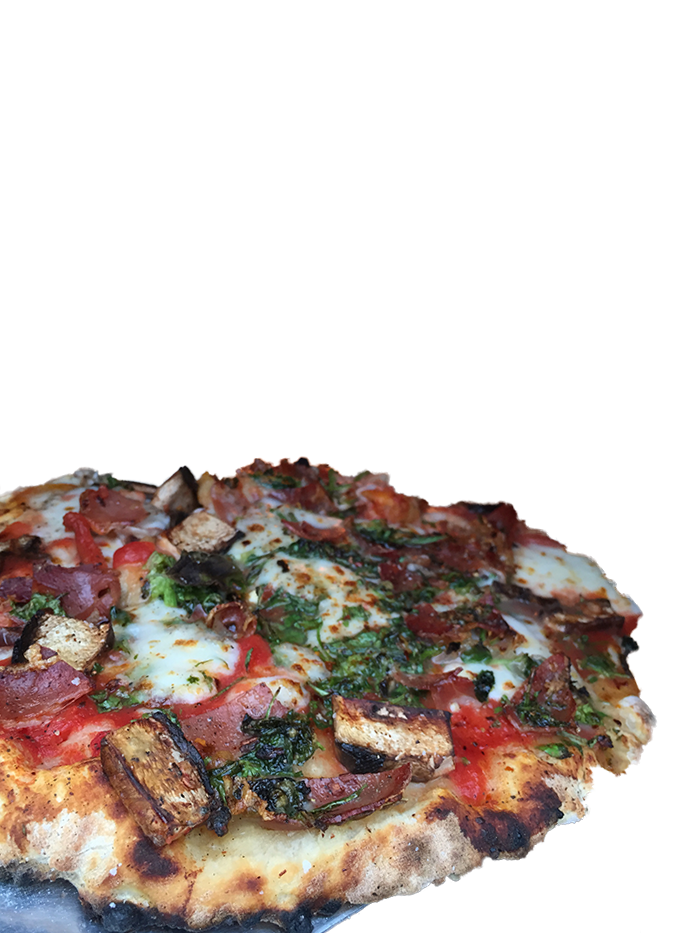 Haute touch pizza is delicious and easily ordered on the custom website and e-commerce store built by DesignInk Digital