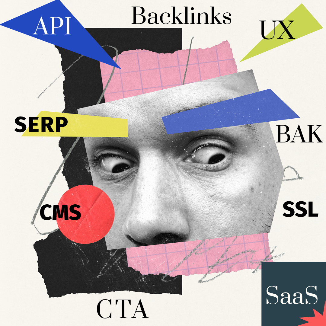 Person worried about understanding all tech terms